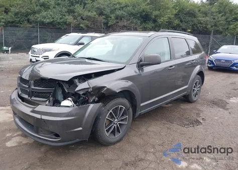 2018 Dodge Journey Se z USA, uszkodzony, nr VIN 3C4PDCAB4JT347002